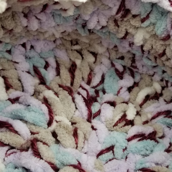 Crochet Easter Basket Handmade Srt - Picture 3 of 4